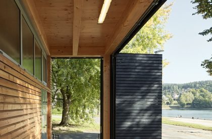 Visitor Facilities “U Prutu” by the City Reservoir | Prokš Přikryl Architekti