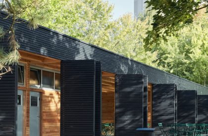 Visitor Facilities “U Prutu” by the City Reservoir | Prokš Přikryl Architekti