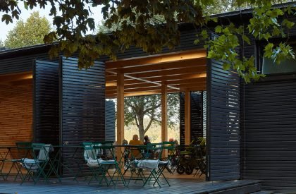 Visitor Facilities “U Prutu” by the City Reservoir | Prokš Přikryl Architekti