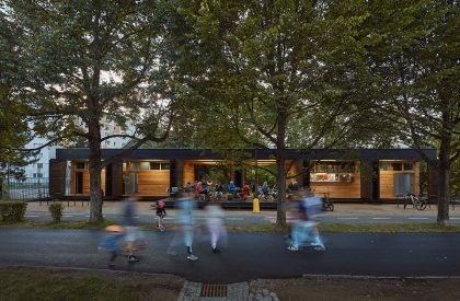 Visitor Facilities “U Prutu” by the City Reservoir | Prokš Přikryl Architekti