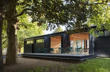 Visitor Facilities “U Prutu” by the City Reservoir | Prokš Přikryl Architekti