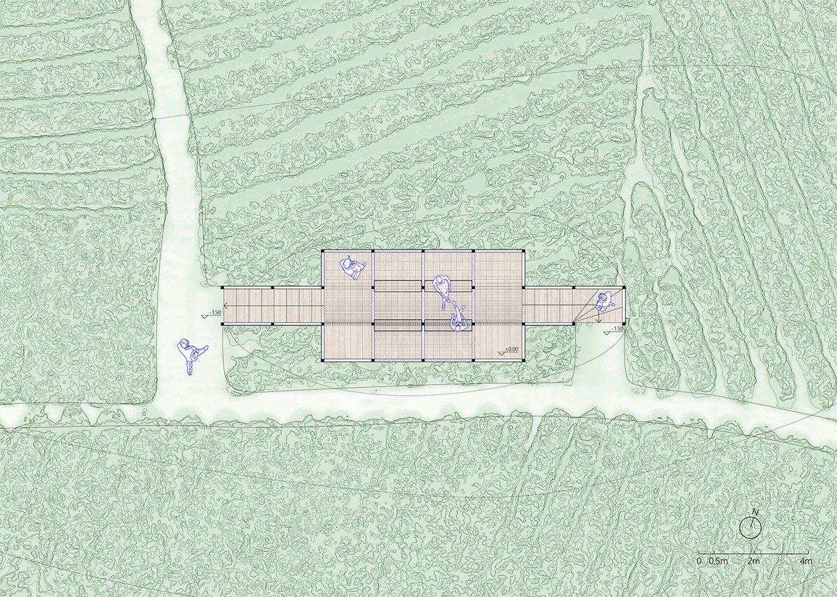 A Floating Pavilion On A Tea Mountain | Youmu Architects