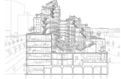Kop Dakpark | h3o Architects + INBO Architects
