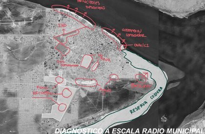 Rehabilitating The Intertidal Zone of The Gallegos River | Architecture Thesis on Urban Regeneration