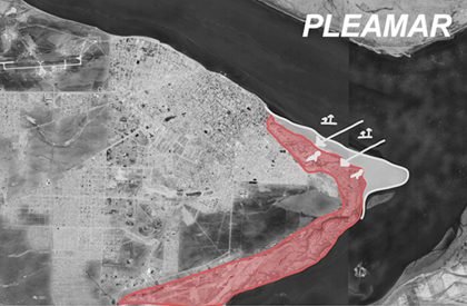 Rehabilitating The Intertidal Zone of The Gallegos River | Architecture Thesis on Urban Regeneration