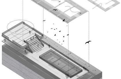 Rehabilitating The Intertidal Zone of The Gallegos River | Architecture Thesis on Urban Regeneration