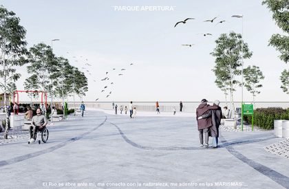 Rehabilitating The Intertidal Zone of The Gallegos River | Architecture Thesis on Urban Regeneration
