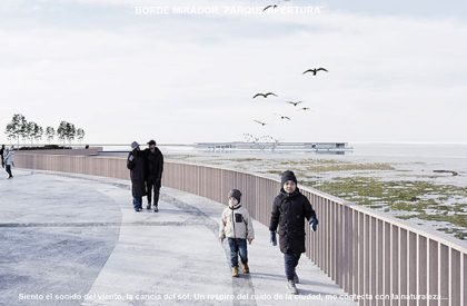 Rehabilitating The Intertidal Zone of The Gallegos River | Architecture Thesis on Urban Regeneration