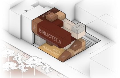 BIBLIOTECA DE LA MILLE SQUAME: A Multifunctional Library in Bogota, Colombia | Bachelors Design Project