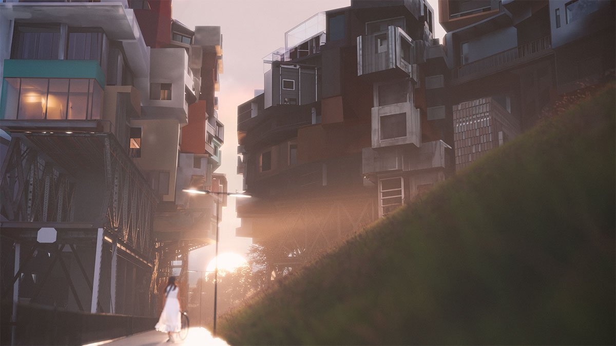 Liquid. State. Society: An Alternative Speculation into the Next Half Century of Living in LA | Masters Design Thesis on Fictional Architecture