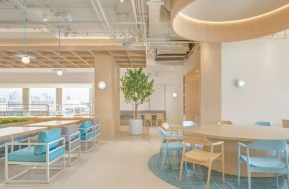 Library, Refectory and Lounge at King’s College International School | Onion