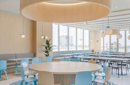 Library, Refectory and Lounge at King’s College International School | Onion