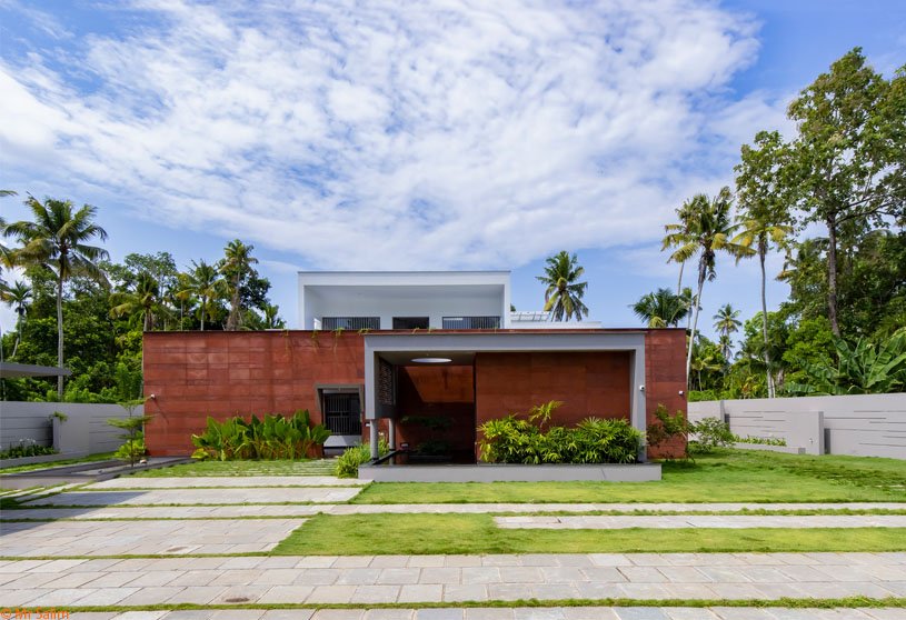 Red Wall Residence | i2a Architects Studio