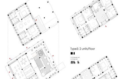 Cloud Home: An Affordable Housing Project that Promotes Flexibility & Incremental Growth with the Idea of Half Homes | Architecture Thesis