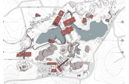 Rejuvenating Post-industrial Urban Quarries in Hyderabad as a Recreational Landscapes with a case of Deccan Geology Experiential Centre on Manasa Hills, Hyderabad | Architecture Thesis