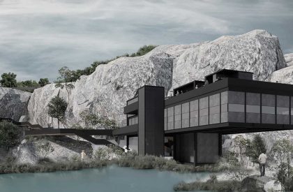 Rejuvenating Post-industrial Urban Quarries in Hyderabad as a Recreational Landscapes with a case of Deccan Geology Experiential Centre on Manasa Hills, Hyderabad | Architecture Thesis