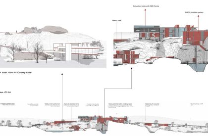 Rejuvenating Post-industrial Urban Quarries in Hyderabad as a Recreational Landscapes with a case of Deccan Geology Experiential Centre on Manasa Hills, Hyderabad | Architecture Thesis