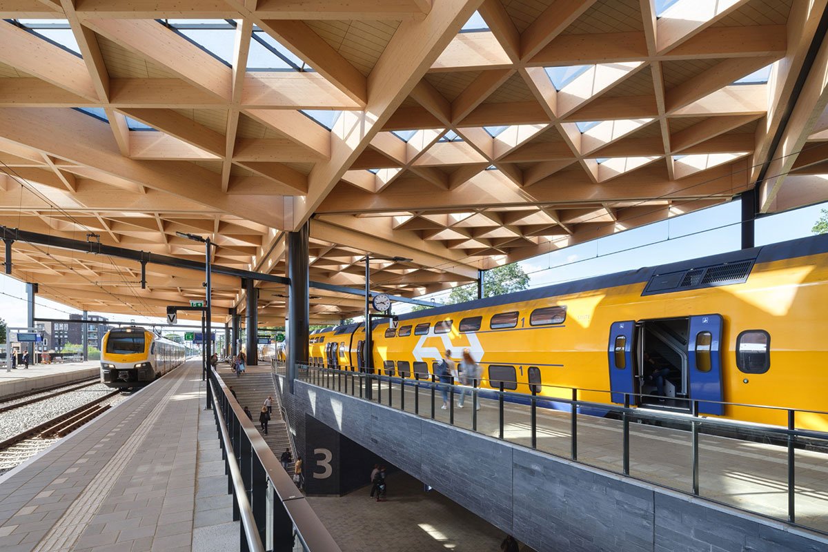 Ede-Wageningen Train Station | Royal HaskoningDHV + Mecanoo