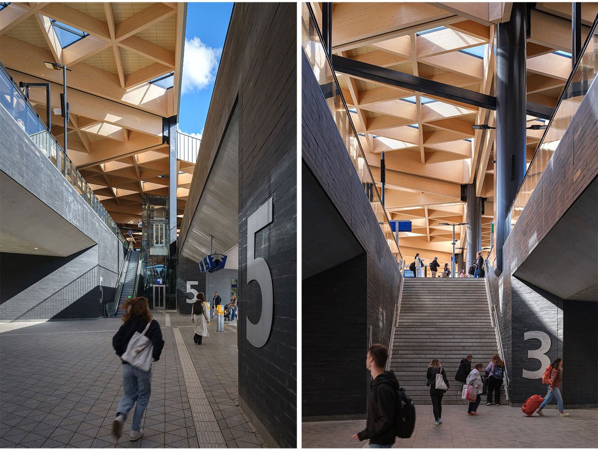Ede-Wageningen Train Station | Royal HaskoningDHV + Mecanoo