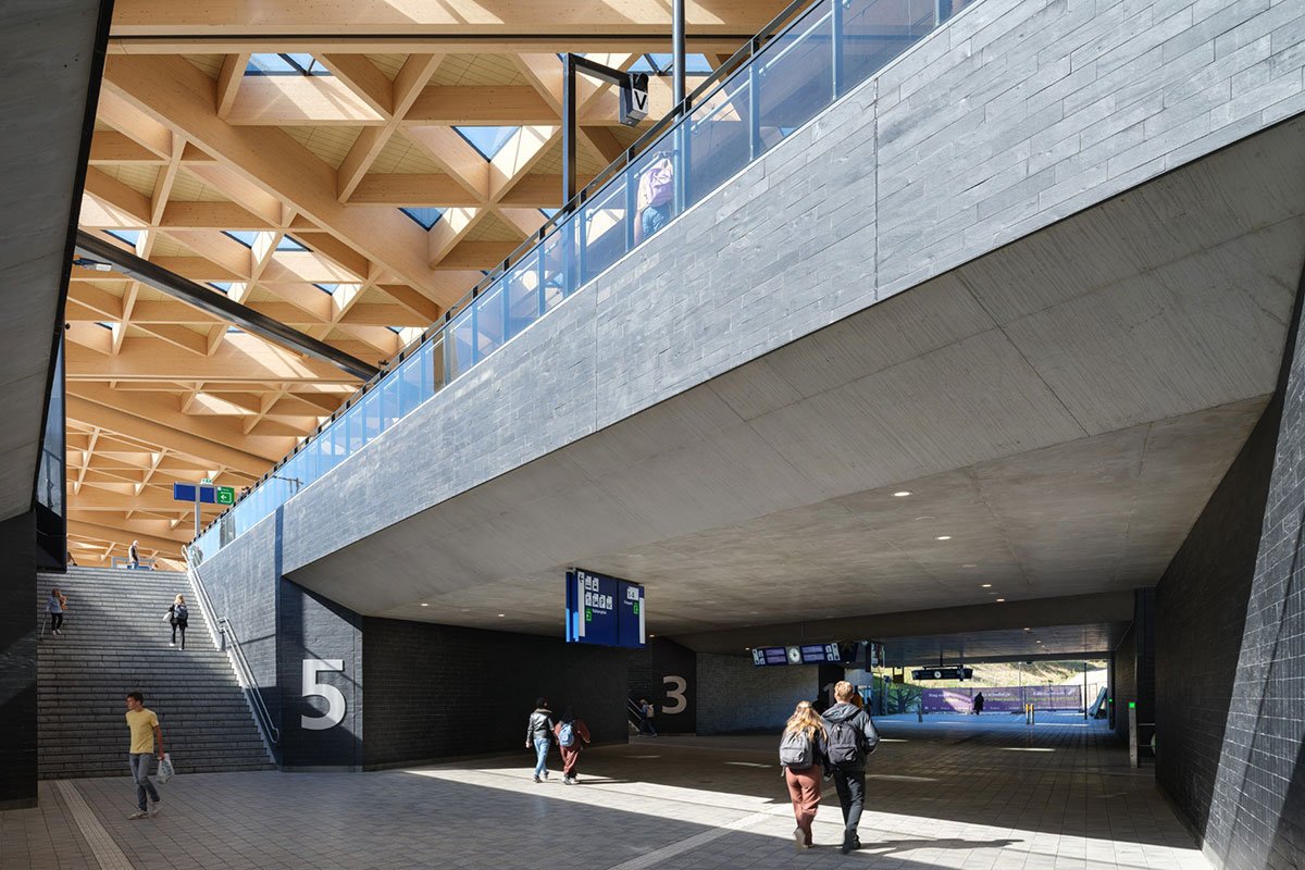 Ede-Wageningen Train Station | Royal HaskoningDHV + Mecanoo