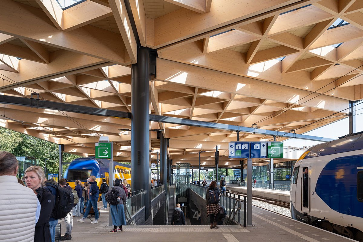 Ede-Wageningen Train Station | Royal HaskoningDHV + Mecanoo