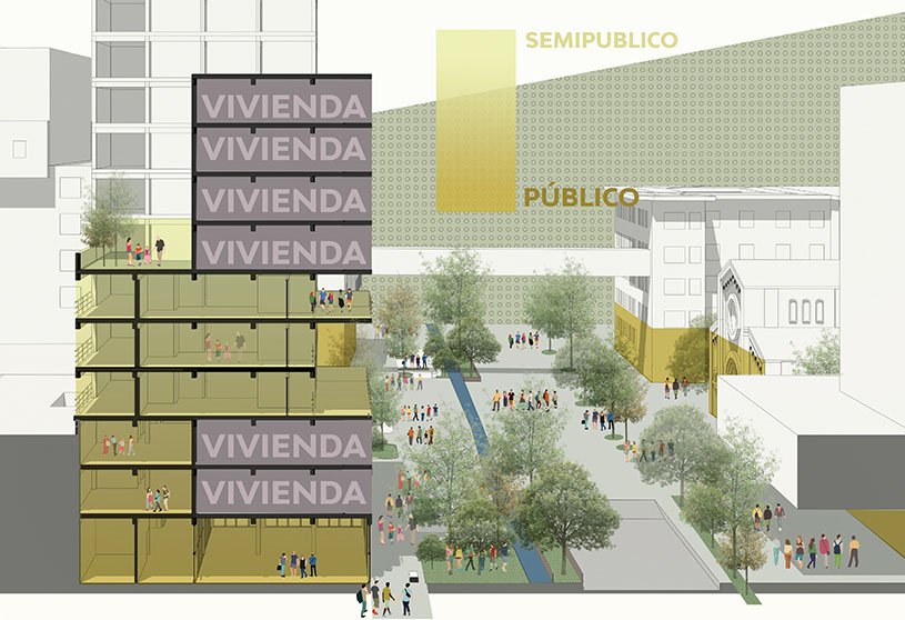 Jardines Residential Building: A Sustainable and Multifunctional Housing Project in Medellín’s Sevilla Neighborhood | Bachelors Design Project