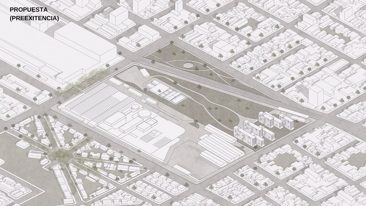 Parque Central Quilmes: Transforming An Underutilized Industrial Area Into A Dynamic And Accessible Urban Space | Architecture Thesis on Urban Regeneration