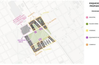 Parque Central Quilmes: Transforming An Underutilized Industrial Area Into A Dynamic And Accessible Urban Space | Architecture Thesis on Urban Regeneration
