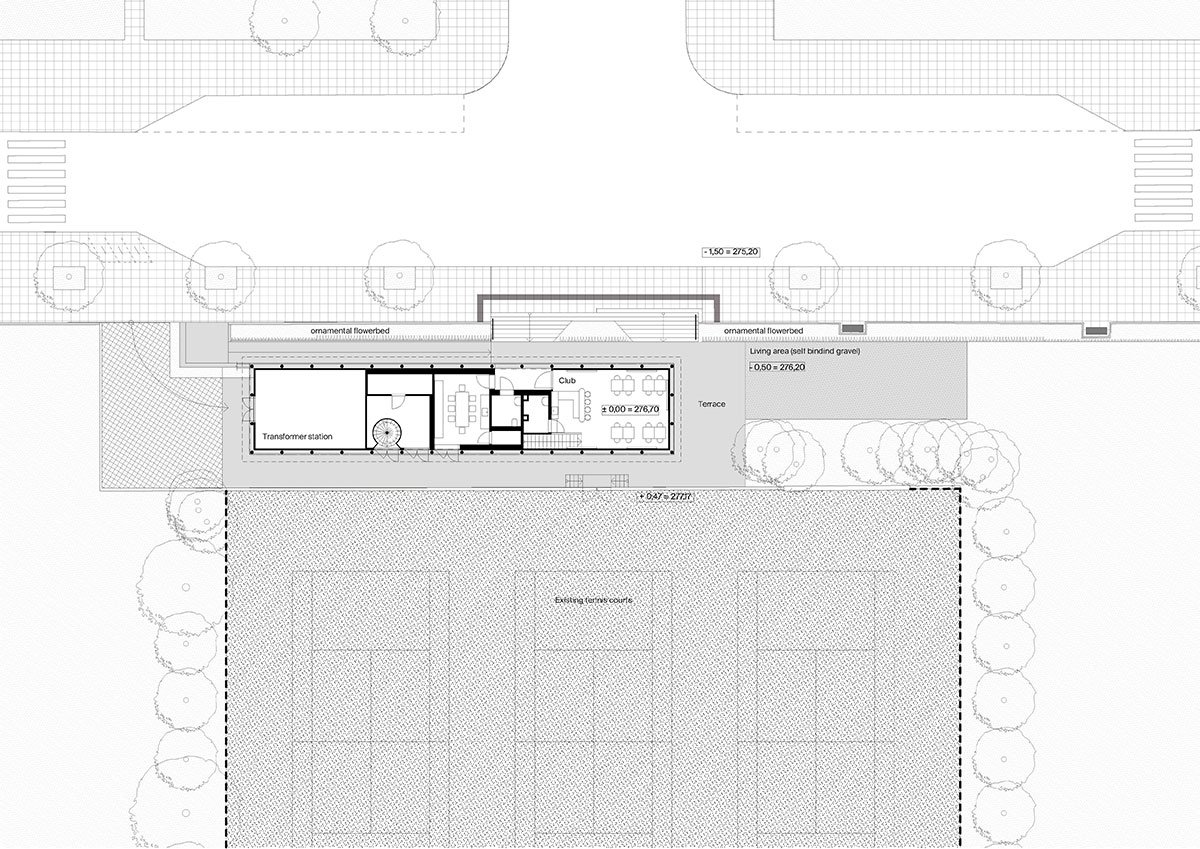 Beseda Ořechovka Tennis Club | Pavel Hnilička Architects+Planners