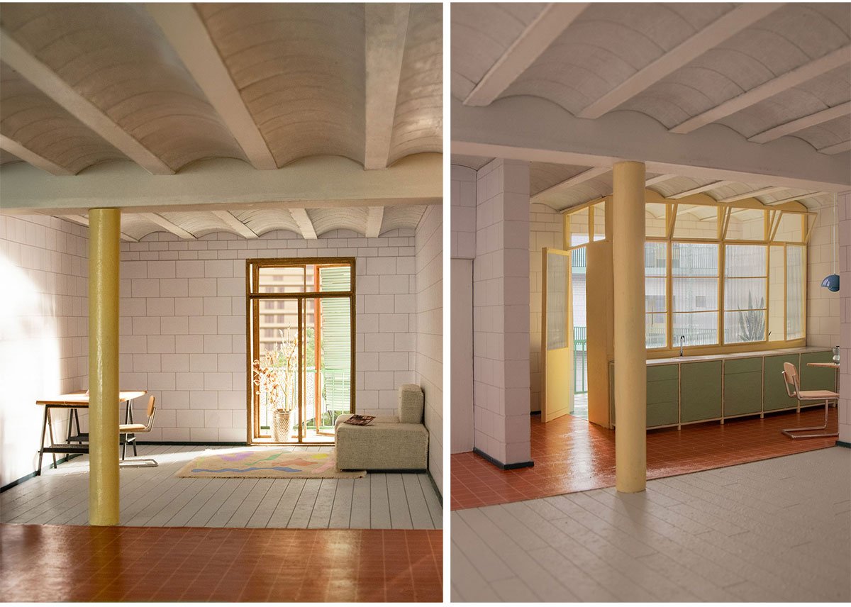 Living Metamorphosis: Robust Transformational Architecture In Barcelona | Architecture Thesis on Urban Housing
