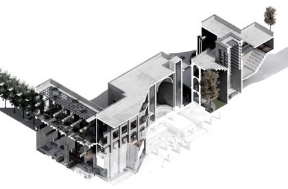 Axis of Time & Emotion [Repression and Expression]: Architecture as an amalgamation of spatial and emotional dualities | Masters Design Project