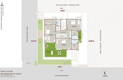 NRI Bungalow at Thaltej | Prashant Parmar Architect – Shayona Consultant
