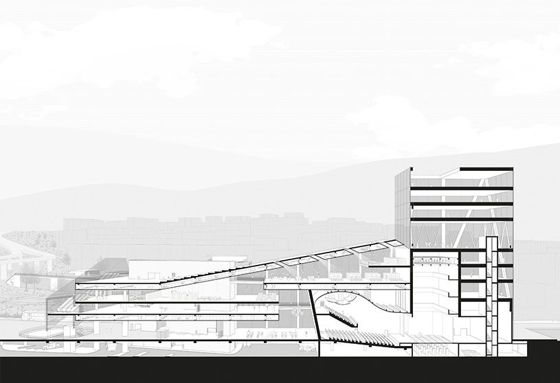 Weaving Spaces: A Multifunctional Centre In Valle Miano, Ancona, Italy That Transforms Urban Margins Into Places Of Social Interaction And Exchange | Architecture Thesis