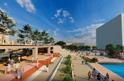 Bangabandhu Multipurpose Complex: A Mixed-Use Design Intervention At Bandar Bazar, Sylhet, Bangladesh | Architecture Thesis