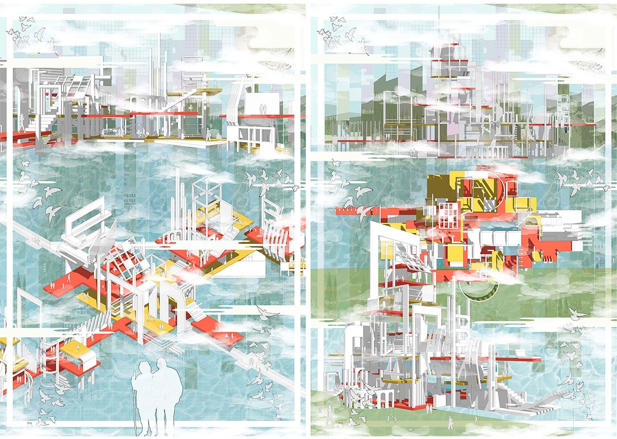 The Limbo’s Pilgrimage: A Metaphoric Exploration To Uncovering Time Fictional Structure Through Dreamscapes And Island Narratives | Design Thesis On Fictional Architecture