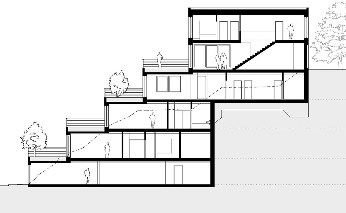 Terrace House | Pavel Hnilička Architects+Planners
