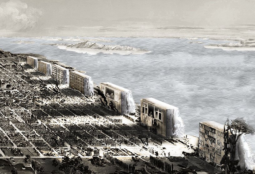 Salt Dam: A Speculative Project That Investigates How Architecture Might Sustainably Work With Human And Urban Development | Bachelors Design Project On Regenerative Architecture
