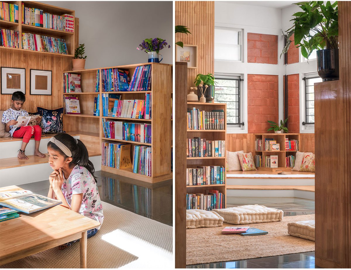 Children’s Library for a Montessori School | Atelier ARBO