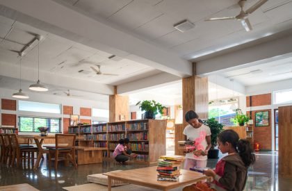 Children’s Library for a Montessori School | Atelier ARBO