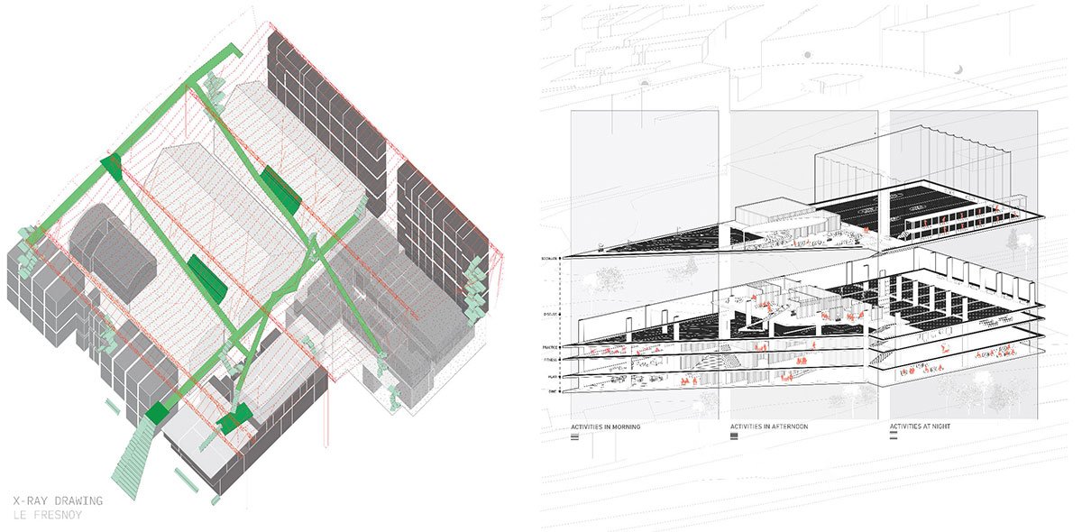 Transforming Old Frameworks Into New Civic Life | Bachelors Design Project on Adaptive Reuse