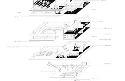 Transforming Old Frameworks Into New Civic Life | Bachelors Design Project on Adaptive Reuse