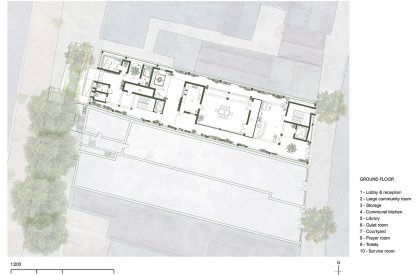A Place For Growth: Exploring Biophilic And Culturally Sensitive Design For Marginalized Neurodiverse Populations | Architecture Thesis On Community Centre