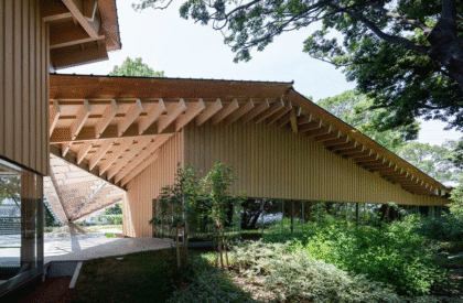 Kaneka Wellness Center | Kengo Kuma and Associates + Taisei Design Planners Architects & Engineers
