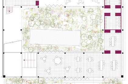 Adaptive Reuse Recreation Center: Reimagining Urban Spaces Through Material Reuse and Modular Design | Bachelors Design Project