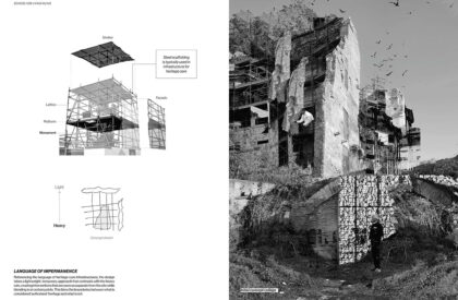 School for Living Ruins: An Alternative Pedagogy for Heritage and Public Engagement | Masters Design Project