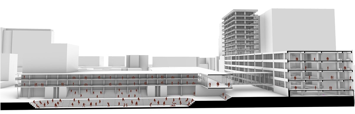 Interstitium: Transforming Residual Fragments into a Cultural Network in Bogotá’s Las Nieves | Bachelor’s Design Project on Mixed-Use Housing