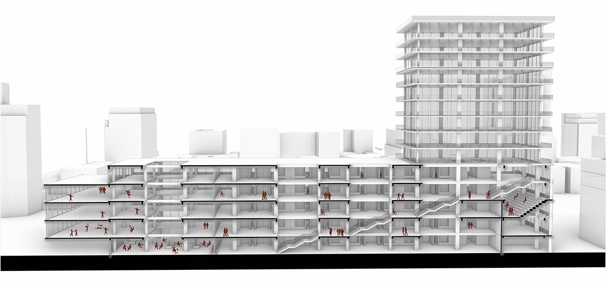 Interstitium: Transforming Residual Fragments into a Cultural Network in Bogotá’s Las Nieves | Bachelor’s Design Project on Mixed-Use Housing