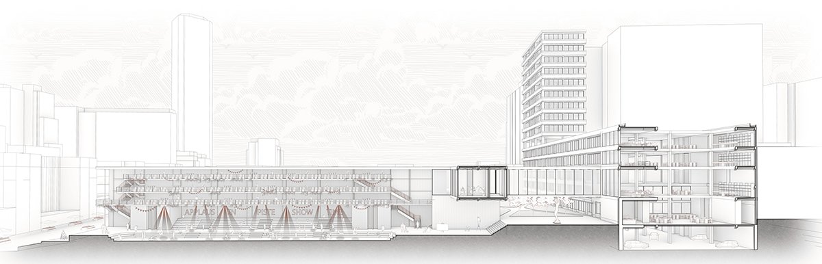 Interstitium: Transforming Residual Fragments into a Cultural Network in Bogotá’s Las Nieves | Bachelor’s Design Project on Mixed-Use Housing