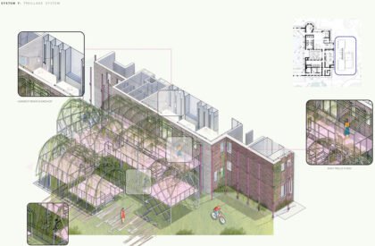Roots for Renewal: Rewilding Ladywell Baths through Adaptive Reuse | Masters Design Project