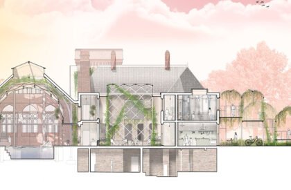 Roots for Renewal: Rewilding Ladywell Baths through Adaptive Reuse | Masters Design Project